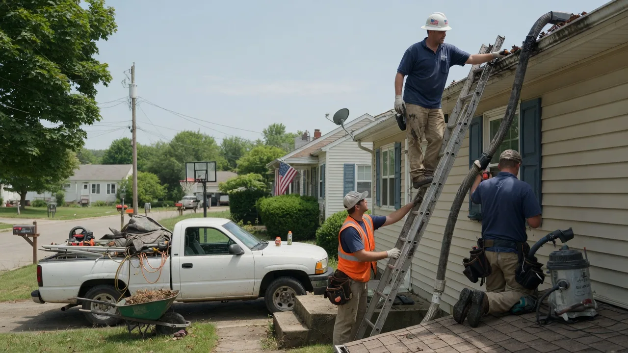 Gutter Installation in Weogufka, AL near me